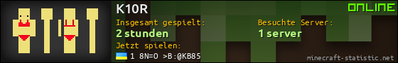 Benutzerleisten 560x90 für K10R