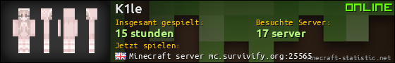 Benutzerleisten 560x90 für K1le
