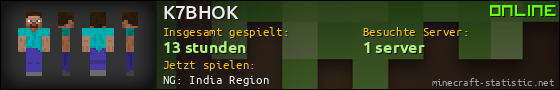 Benutzerleisten 560x90 für K7BHOK