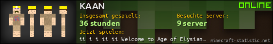 Benutzerleisten 560x90 für KAAN