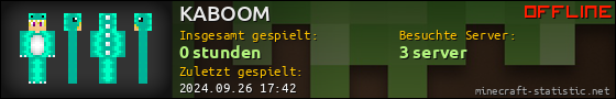 Benutzerleisten 560x90 für KABOOM