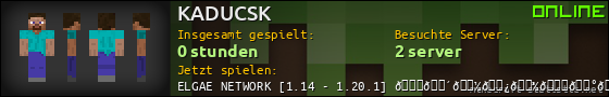 Benutzerleisten 560x90 für KADUCSK