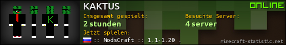 Benutzerleisten 560x90 für KAKTUS