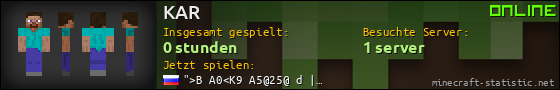 Benutzerleisten 560x90 für KAR