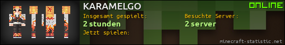 Benutzerleisten 560x90 für KARAMELGO
