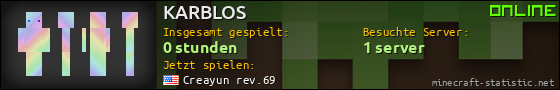 Benutzerleisten 560x90 für KARBLOS