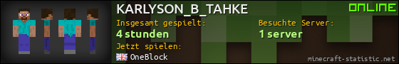 Benutzerleisten 560x90 für KARLYSON_B_TAHKE