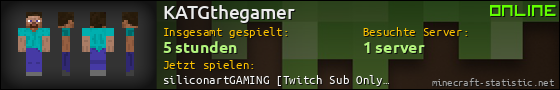 Benutzerleisten 560x90 für KATGthegamer