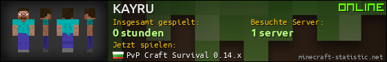 Benutzerleisten 560x90 für KAYRU