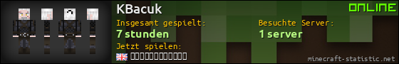 Benutzerleisten 560x90 für KBacuk