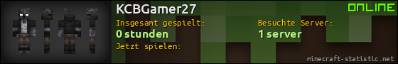 Benutzerleisten 560x90 für KCBGamer27