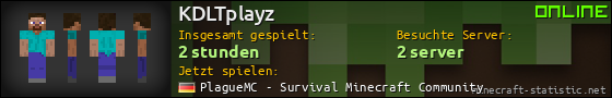 Benutzerleisten 560x90 für KDLTplayz