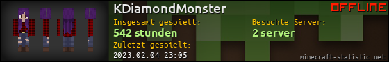 Benutzerleisten 560x90 für KDiamondMonster