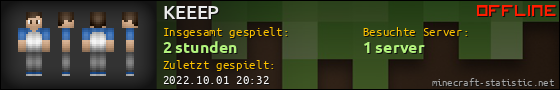 Benutzerleisten 560x90 für KEEEP
