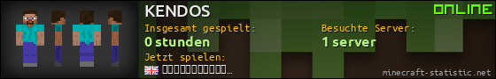 Benutzerleisten 560x90 für KENDOS