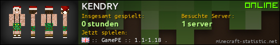 Benutzerleisten 560x90 für KENDRY