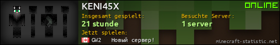 Benutzerleisten 560x90 für KENI45X
