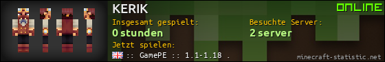 Benutzerleisten 560x90 für KERIK