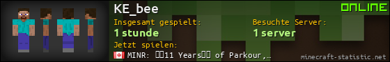 Benutzerleisten 560x90 für KE_bee