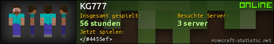 Benutzerleisten 560x90 für KG777