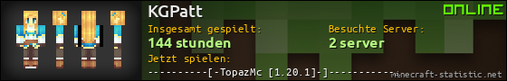 Benutzerleisten 560x90 für KGPatt
