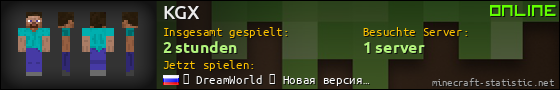 Benutzerleisten 560x90 für KGX