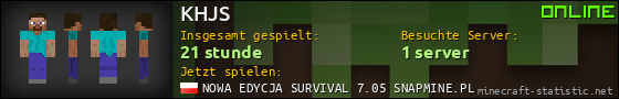 Benutzerleisten 560x90 für KHJS