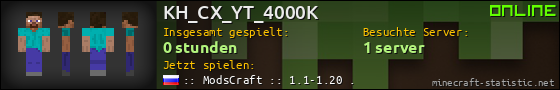 Benutzerleisten 560x90 für KH_CX_YT_4000K