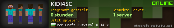 Benutzerleisten 560x90 für KIDI45C