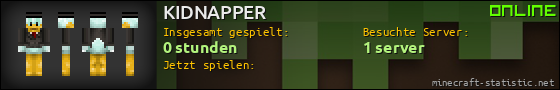 Benutzerleisten 560x90 für KIDNAPPER