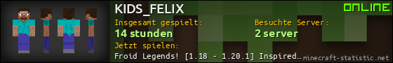 Benutzerleisten 560x90 für KIDS_FELIX