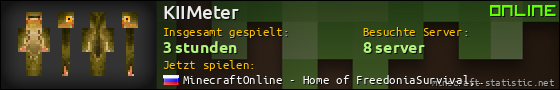 Benutzerleisten 560x90 für KIIMeter