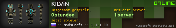 Benutzerleisten 560x90 für KILViN