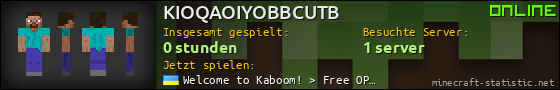 Benutzerleisten 560x90 für KIOQAOIYOBBCUTB