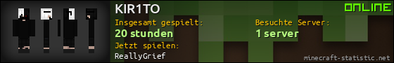 Benutzerleisten 560x90 für KIR1TO