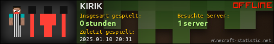 Benutzerleisten 560x90 für KIRIK