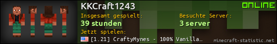 Benutzerleisten 560x90 für KKCraft1243