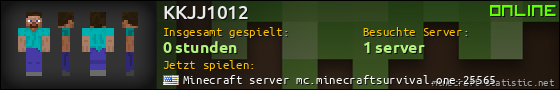 Benutzerleisten 560x90 für KKJJ1012