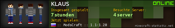 Benutzerleisten 560x90 für KLAUS