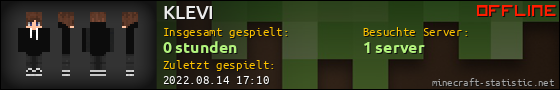 Benutzerleisten 560x90 für KLEVI