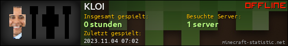 Benutzerleisten 560x90 für KLOI