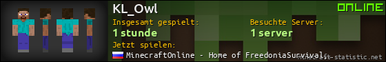 Benutzerleisten 560x90 für KL_Owl