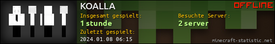 Benutzerleisten 560x90 für KOALLA