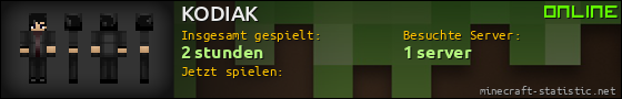 Benutzerleisten 560x90 für KODIAK