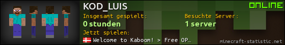 Benutzerleisten 560x90 für KOD_LUIS