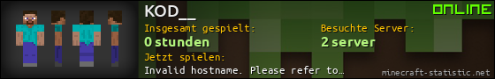 Benutzerleisten 560x90 für KOD__