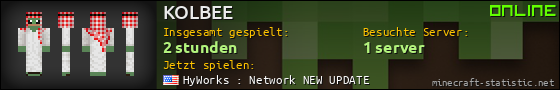 Benutzerleisten 560x90 für KOLBEE