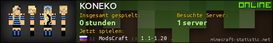 Benutzerleisten 560x90 für KONEKO