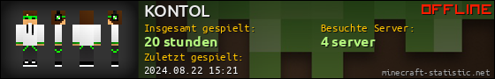 Benutzerleisten 560x90 für KONTOL