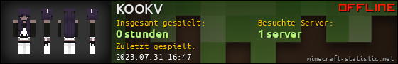 Benutzerleisten 560x90 für KOOKV